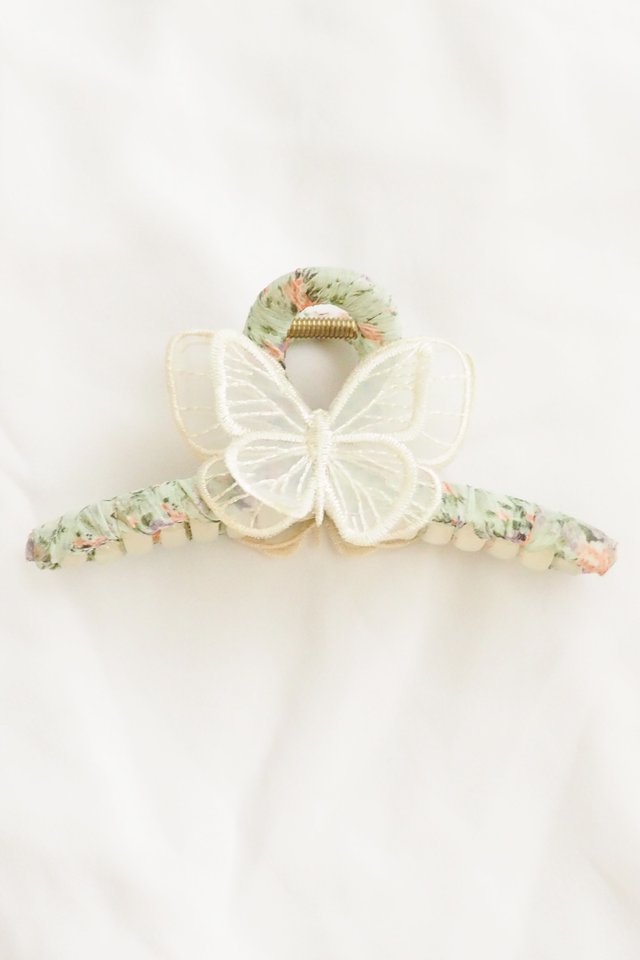 13cm | Butterfly Flower Claw Clip