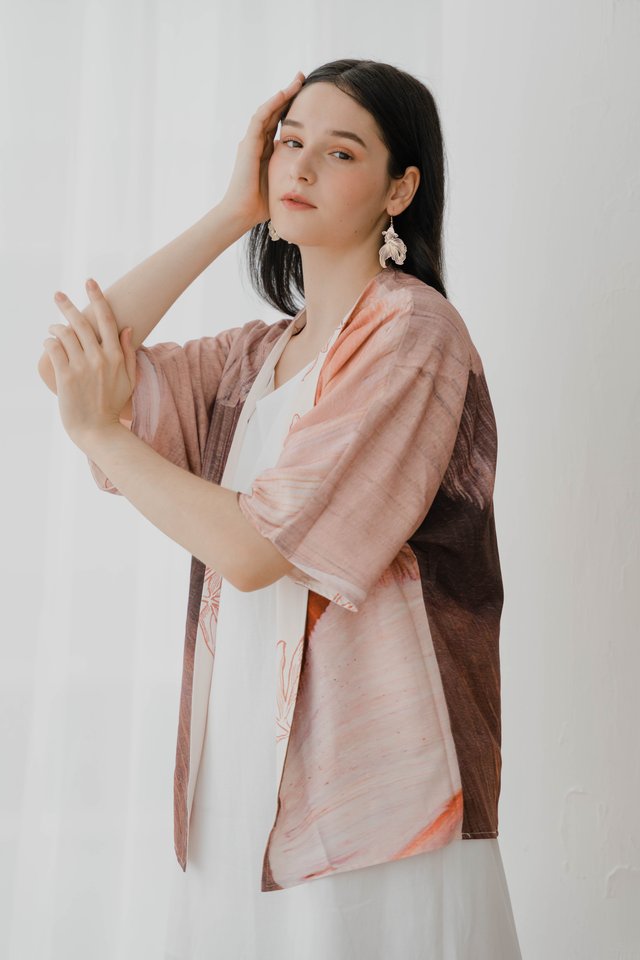 Reversible Kimono in Rise 