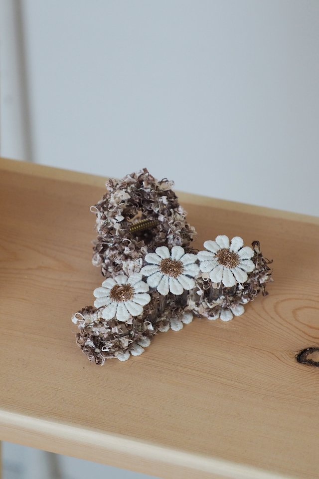 9cm | Keisha Flower Claw Clip