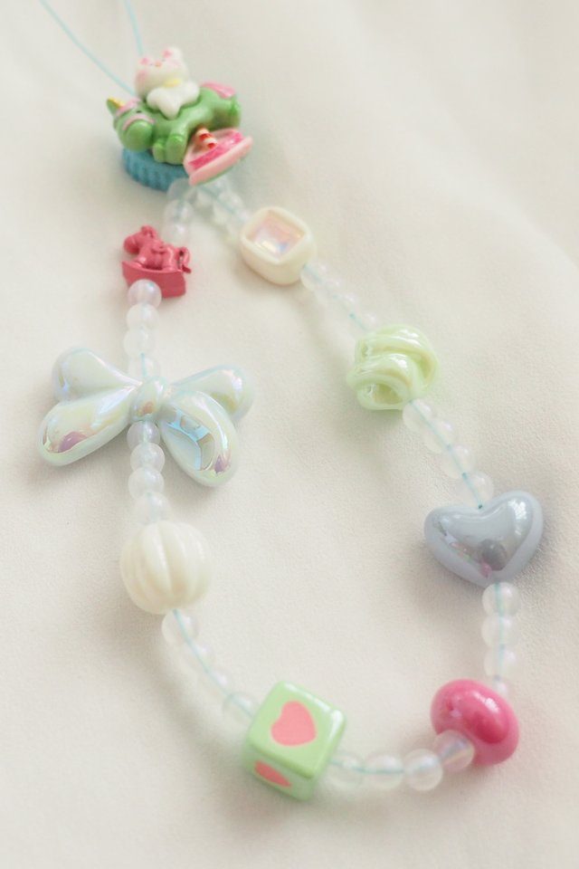 Cute Phone Strap in Unicorn Ride