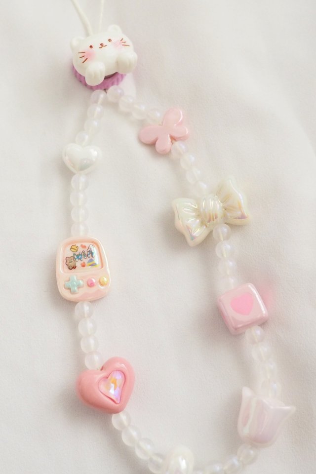 Cute Phone Strap in Kitty Cat