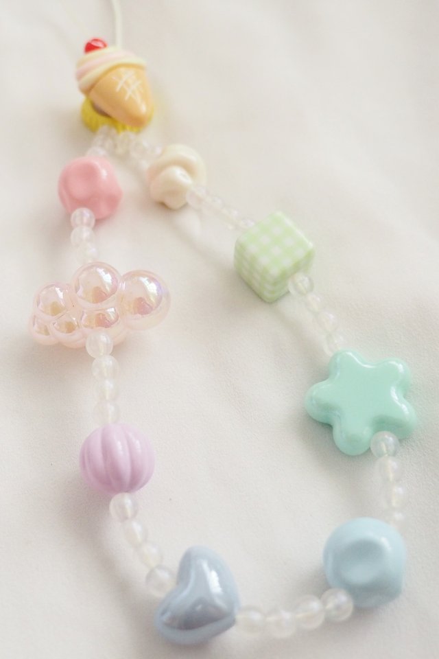 Cute Phone Strap in Ice Cream 