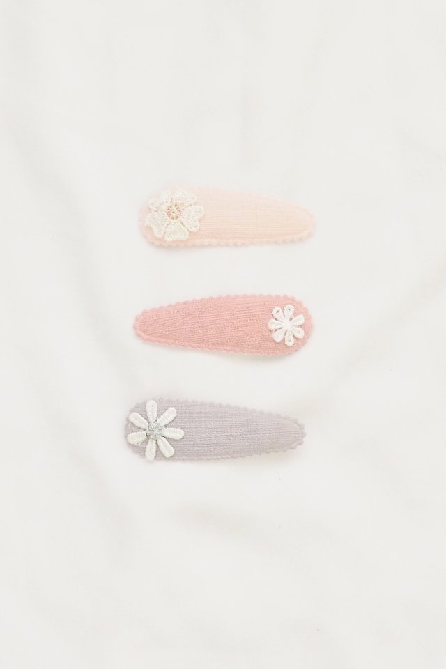 Little Flowers Clip Set