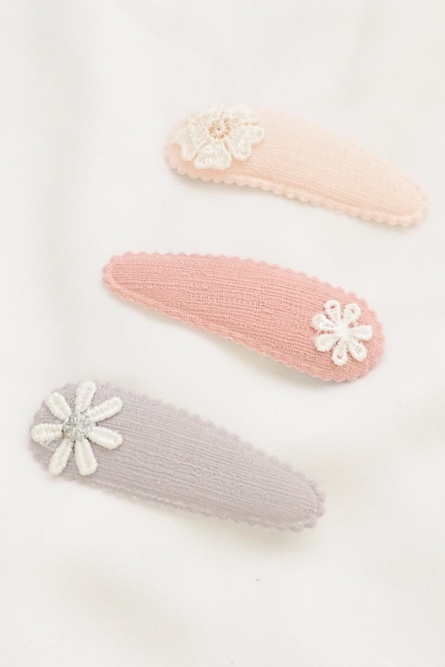 Little Flowers Clip Set