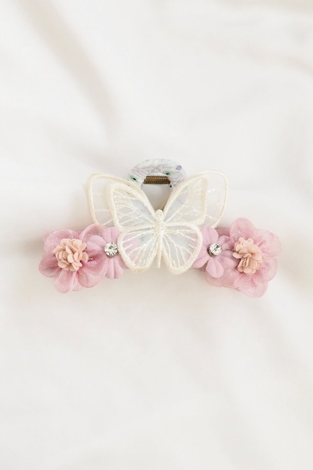 11cm | Belle Flower Claw Clip