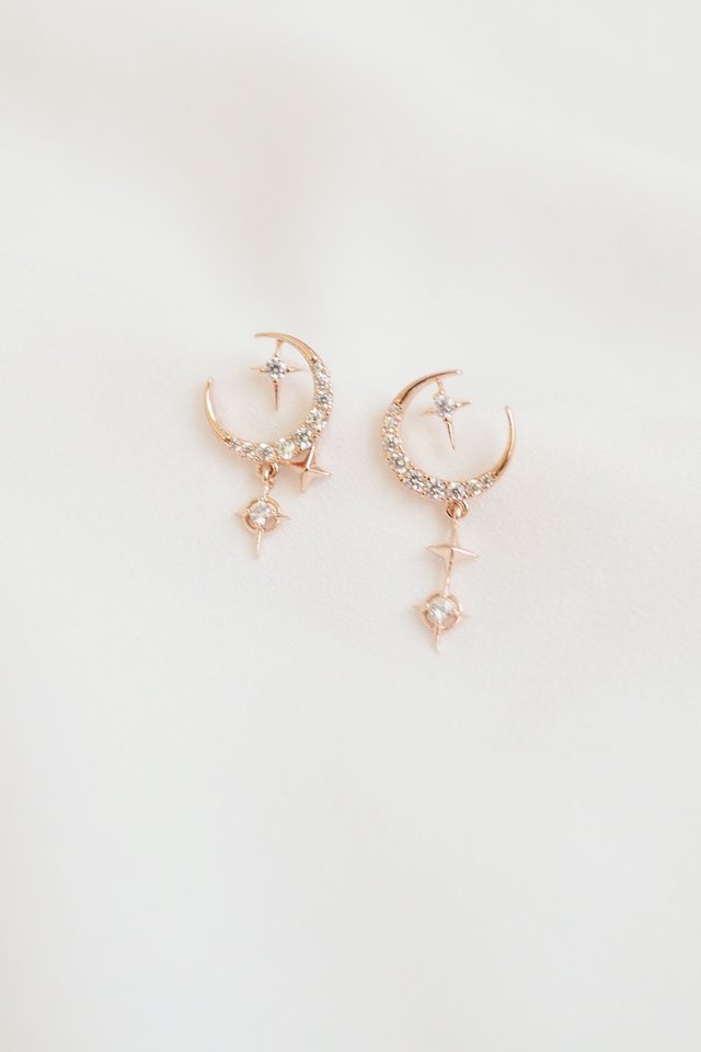 Constellation Earstuds in Rose Gold