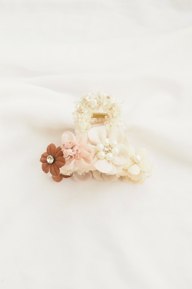 9cm | Katie Flower Claw Clip