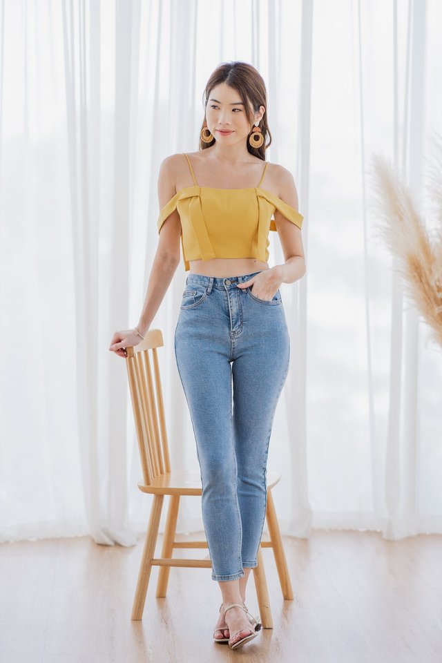Strappy Top in Yellow